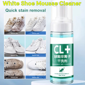 Instant Foam Shoe Cleaner Handy Shoe Cleaner White Shoe Mousse Cleaner No Washing Easy To Clean