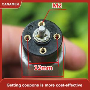 【CANAMEK】 Động cơ siêu nhỏ DC 3V mô-men xoắn lớn không tiếng ồn tốc độ cao động cơ giảm tốc hành tinh 180