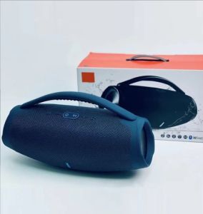 Mẫu Mới - Loa Bluetooth V5.2 Boombox3 Bass Mạnh Công Suất Lớn Âm Thanh Vòm 6D Hỗ Trợ USB TF AUX Pin Trâu 4000mAh