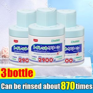 🚽 30 years No brushing💦Automatic Toilet Bowl Cleaner 350ml Toilet cleaners for Stain Japan Quantitative Auto Releasing Automatic Toilet Cleaning No Need to Wash the Toilet Stain Remover Blue Tab Tablet Flush Deodorizes Automatic Toilet deodorizer