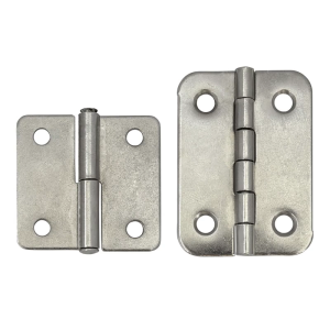 บานพับติดแบนของมาตรวัดหนัก10ตัวฝาเหล็กเรียบเครื่องมือจัดตำแหน่งประกอบง่ายสำหรับตู้แสดงผลกล่องหนังสือ