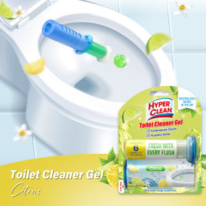 HYPER CLEAN Toilet Bowl Flower Cleaning Gel |Toilet Deodorant Gel | Aroma Toilet Cleaner Prevents Stains Antibacterial