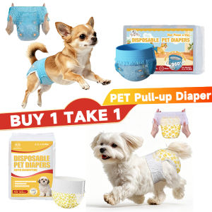【BUY 1 TAKE 1】Flying Paws Pet Pull-Up Diaper For Female Dog Disposable Diaper Female Dog Pant Pamper