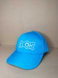 Topi Anak Laki laki Perempuan Bordir Motif Tulisan ITS OK Model bisbol terbaru