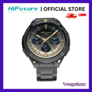 HiFuture Active (GPS smart watch) Black Yellow 1.43" AMOLED Bluetooth call waterproof heart rate sensor sleep analysis