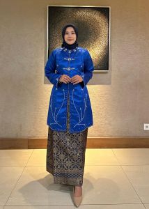 KEBAYA MODERN TERBARU / SET BAJU KURUNG TUNIK PAYET KOMBINASI ROK SONGKET / STELAN KEBAYA PESTA MELAYU