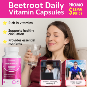 Beetroot Capsules Beetroot Supplement Boosts Immunity Supports Detoxification Supports Cardiovascular Health