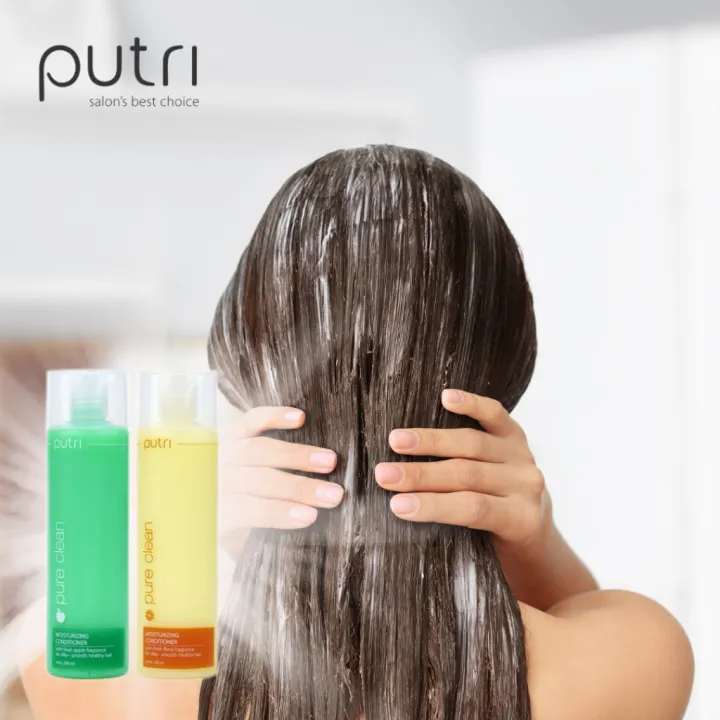 Putri%20Pure%20Clean%20Moisturizing%20Conditioner%20With%20Fresh%20Apple%20Fragrance%20Ukuran%20450%20ml%20&%20200ml%20-%20Image%205