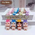 พร้อมส่งจากไทย พวงกุญแจ ลาบูบู้ labubu จี้ตุ๊กตาการ์ตูน และ น่ารักCry Baby พวงกุญแจ มี 4 สี. 