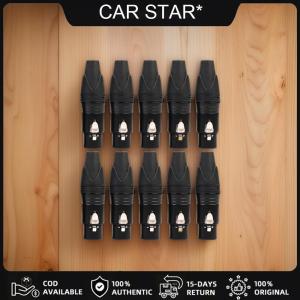 COD [จัดส่งฟรี] 10 ชิ้น DIY ไมโครโฟน XLR 3Pin หญิงสายเชื่อมต่อปลั๊กอะแดปเตอร์