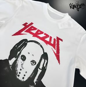 Kings Kaos Metal Yeezus T Shirt Metal Premium Cotton Combed 24s KC188