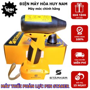 Máy thổi bụi phản lực STARKER chỉnh 4 cấp độ máy thổi cầm tay mini dùng pin makita công suất cao