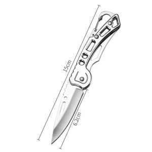 Keychain multifunctional portable fruit knife