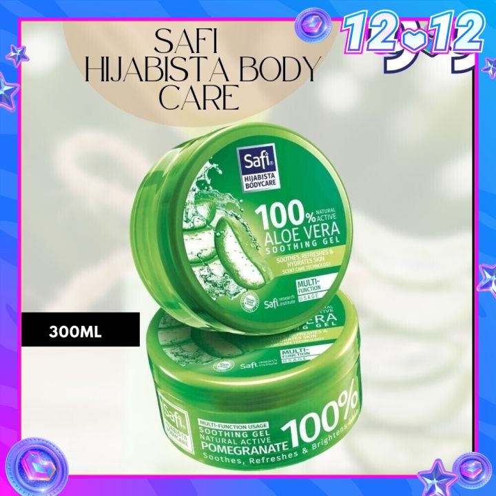 Safi Hijabista Bodycare Aloe Vera Soothing Gel (300ml) Lazada