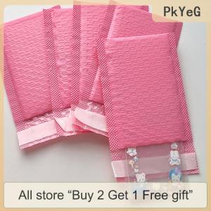 [COD] PkYeG Tool 10pcs/Pack Pink Purple Bubble Bag Thicked Express Package Bag Self Adhesive Courier Shipping Mailers Sticker Holder