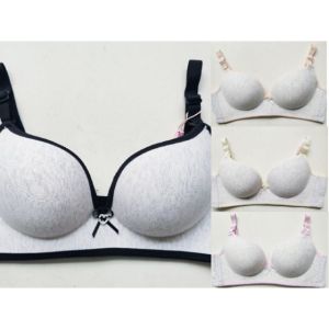 Áo ngực không gọng mút mỏng vải thun cotton