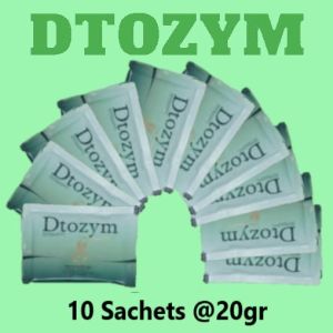 BBM-10 SACHET Minuman Serbuk berserat DT0ZYM/DTOZYM ISI 20gr/SACHET