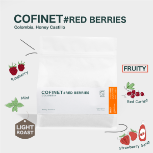 Matori Coffee Roaster เมล็ดกาแฟคั่วอ่อน Colombia Cofinet #Red Berries Honey Castillo