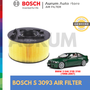 Bosch Air Filter S3093 For BMW 3 E46 318i 316i (1998-2007)