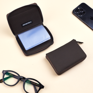 Dompet Card Holder Wallet Mini Resleting Tempat Kartu Atm Emas Antam 24 Slot