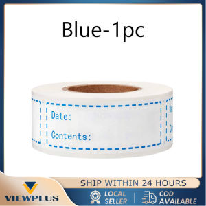 500pcs Food Label Waterproof Stiker Tanggal Kadaluwarsa Label Penyimpanan Makanan Food Storage Label