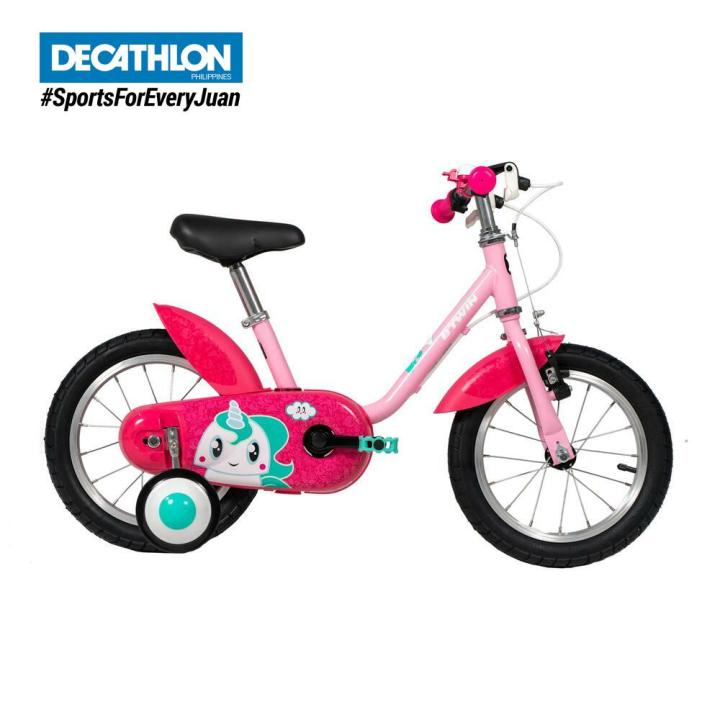 500 Unicorn Decathlon Velo Fille 14 Pouces Btwin Velo Training