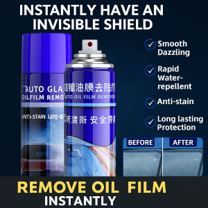 Cleaner No Glare Ceramic Softening Molecule Automotive Oil Film Cleaner Deionized Water Long-lasting