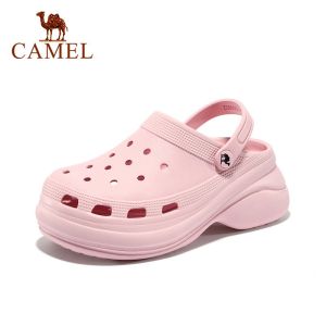 Cameljeans Womens Beach Shoes Slippers Seaside Anti-slip Hole Sandals