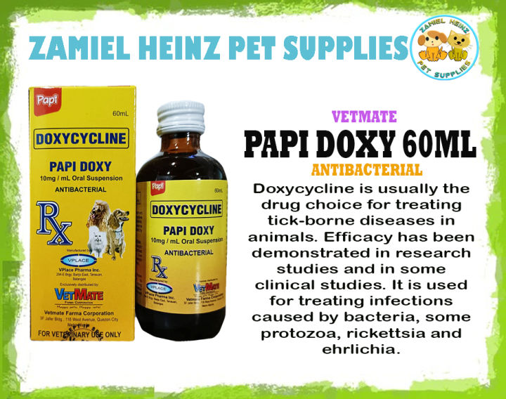 Papi doxy antibacterial 10mg ml oral suspension lazada ph