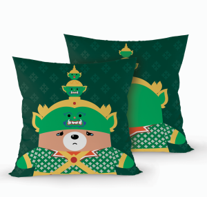 ลายใหม่! หมอนอิง Pillowdoll ลายเทพ ลายโขน ปลอกผ้าไมโคร ซิปซ่อน ไส้หมอนสปันบอนด์