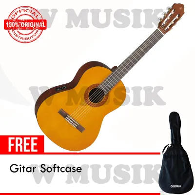 Yamaha Gitar Akustik Elektrik CX-40 / CX40 / CX 40 - Natural + Gratis Softcase