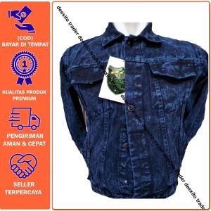 AWAS - JAKET - SANDWASH - JAKET SANDWASH BLUE - JAKET BIRU SANDWASH - JAKET PRIA - JAKET JEANS SANDWASH BLUE - JAKET JEANS BLUE SANDWASH - JAKET DENIM - DENIM - JAKET JEANS - JEANS - SANDWASH BIRU