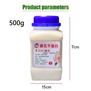 Terlaris Baru Reusable Silica Gel Powder 500g Pengawet Bunga Untuk Preserve Flower Drying Diy Craft