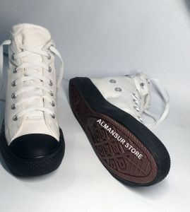 SEPATU PRIA SEPATU SNEAKERS SEPATU KANVAS PUTIH COWOK TERBARU