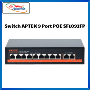 Switch PoE APTEK SF1092FP (11 Port 10/100 Mbps) - Hàng Chính Hãng