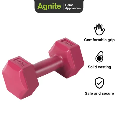 Agnite Barbel / Dumbel Gym Rumahan 1 2 KG ER085