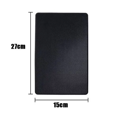 Mobile Phone Skidproof Mat Car Dashboard Storage Pad High Temperature Resistance Car Non Slip Mat Sticky Anti Slip PVC Pads Heat Resistant Car Dashboard Phone Sunglasses Holder 防滑垫