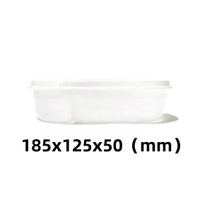 TOPONE Premium 2-Compartment Food Storage Container with Airtight Lid BPA-Free Divided Design to Keep Food Fresh & Flavors Separate Leak-Proof & Stackable Ideal for Portioning MealsDurable Kitchen Organizer