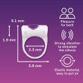 Durex Intense Vibe Ring (Silent Vibrating/ Vibrator Ring for Man & Woman) | Adult Toy. 