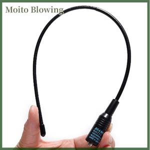 Moito NA-771 SMA nữ SMA-F Hai băng rộng ăng ten linh hoạt Baofeng UV-5R BF-888S