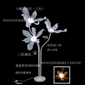 Đèn dẫn lối hoa thuỷ tiên cỡ đại trang trí đám cưới nhà hàng khách sạn decor gia đình cửa hàng