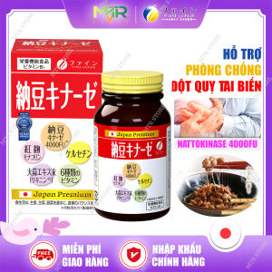 Viên Uống Phòng Chống Đột Quỵ Tai Biến Fine Japan Nattokinase 4000FU 240 Viên Của Nhật Bản - Hỗ Trợ Phục Hồi Tai Biến