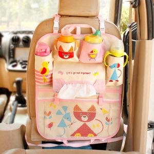 Cartoon Car Back Seat Organiser/Multi-Pocket Storage/Holder [Jc Mall]