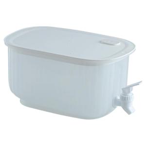 Dispenser with Spigot Leak Proof Transparent Water Pitcher Large Capacity Beverage Container for Refrigerator