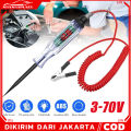 Tespen Digital Tester Testpen Kelistrikan Listrik Mobil Motor 6v/12v/24v/36v Auto Voltage Universal Digital Obeng Testpen DC. 