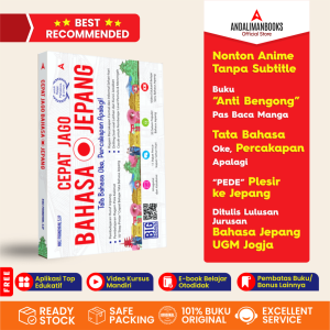 Buku belajar bahasa jepang - Cepat Jago Bahasa Jepang - Best Seller