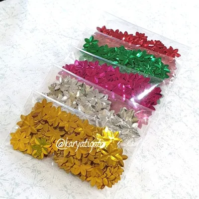 [ KARYATIGA ] Payet Manik Daun Melati (5 gram)