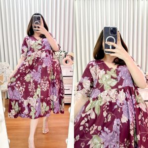 DRESS ARINDA/ HOMEDRESS/ DASTER BUSUI/ DASTER IBU HAMIL