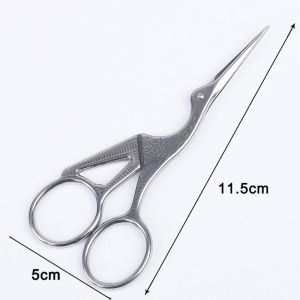 MIIQNUS Bền chặt Cổ điển Máy cắt Máy trục Nghệ thuật làm móng Chim Kéo cắt Công cụ may Thợ may Kéo Cây kéo