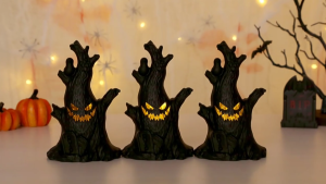 Halloween Festival Pumpkin Light Specter Tree Halloween Celebration Pumpkin Light Specter Tree Elegant Venues Decoration